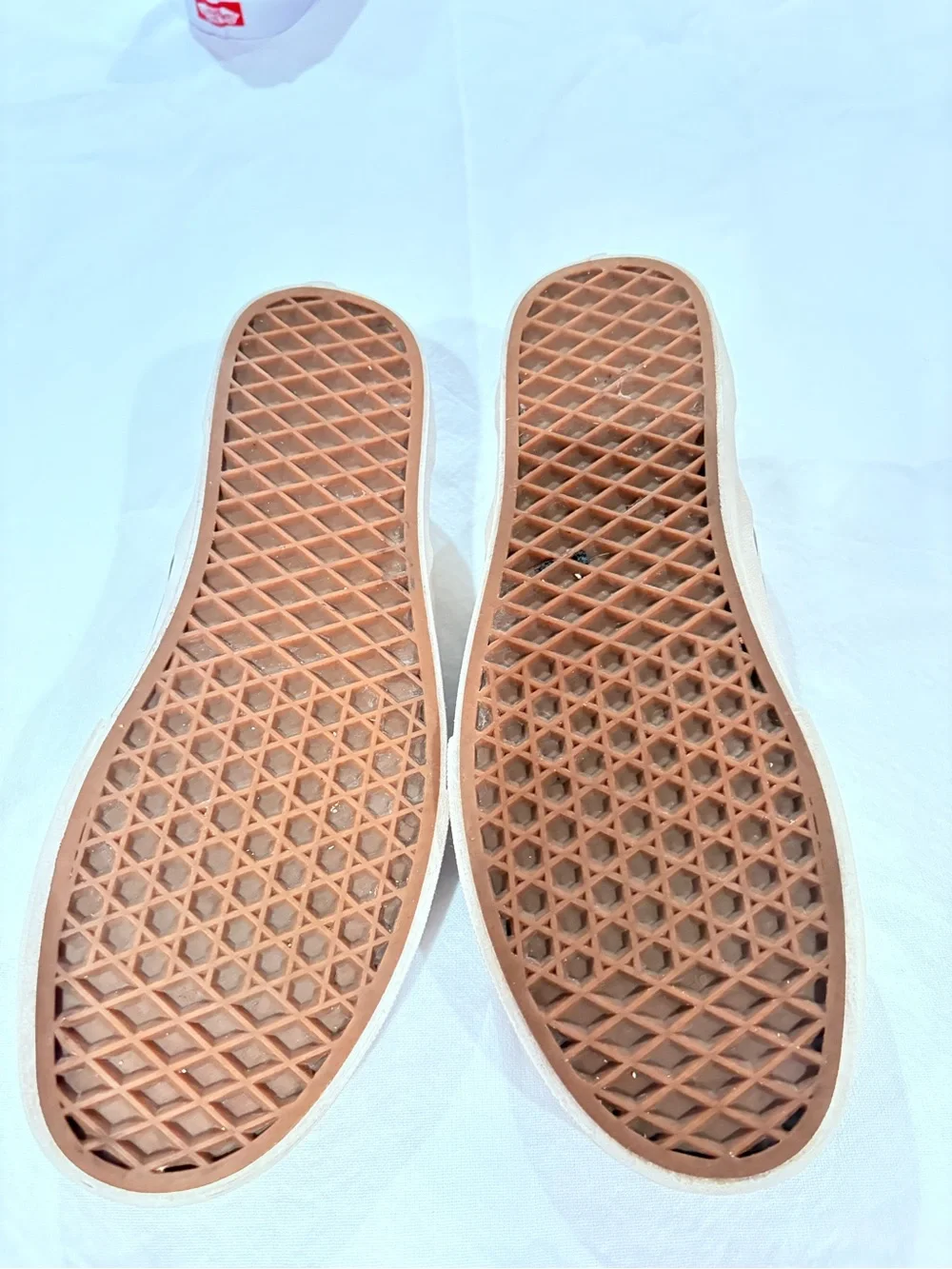 Vans Checkerboard Slip-On Sneakers - Green & White